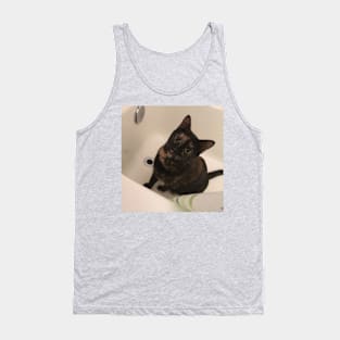 Bath Cat Tank Top